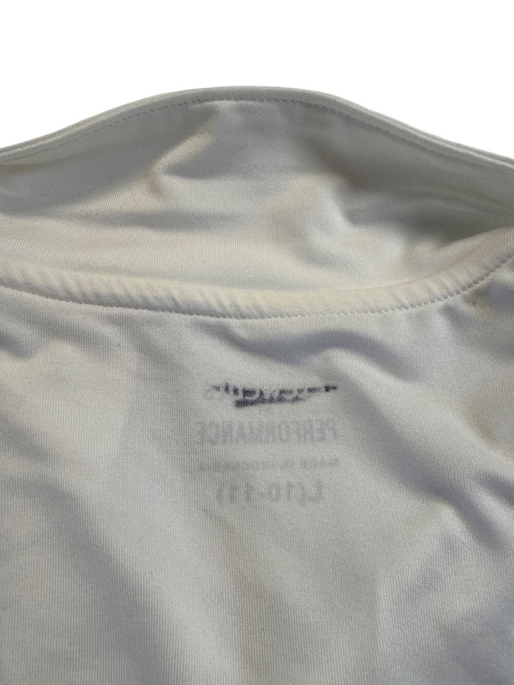 J Crew CREWCUTS Performance Jersey Polo Shirt~Size L (10-11)~White NWD L15 41 - Picture 6 of 8